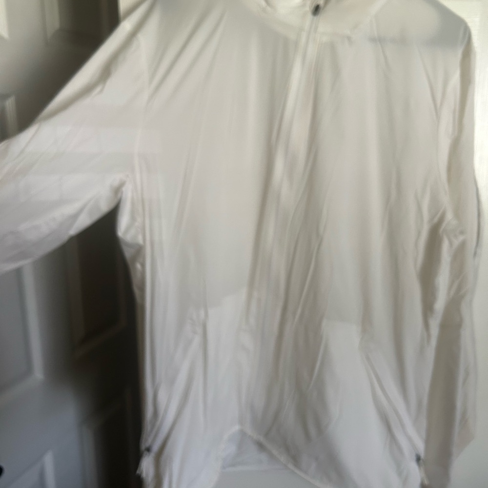 lululemon athletica White Windbreaker Jacket